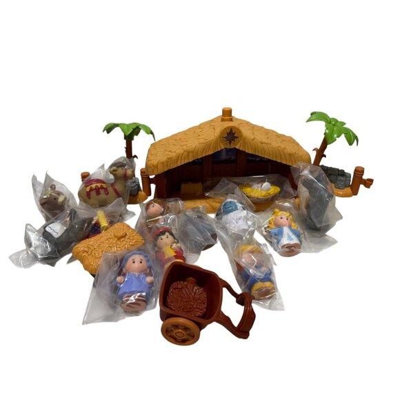 Little People Deluxe Christmas Nativity Playset Lights & Music New Open Box - Picture 4 of 4
